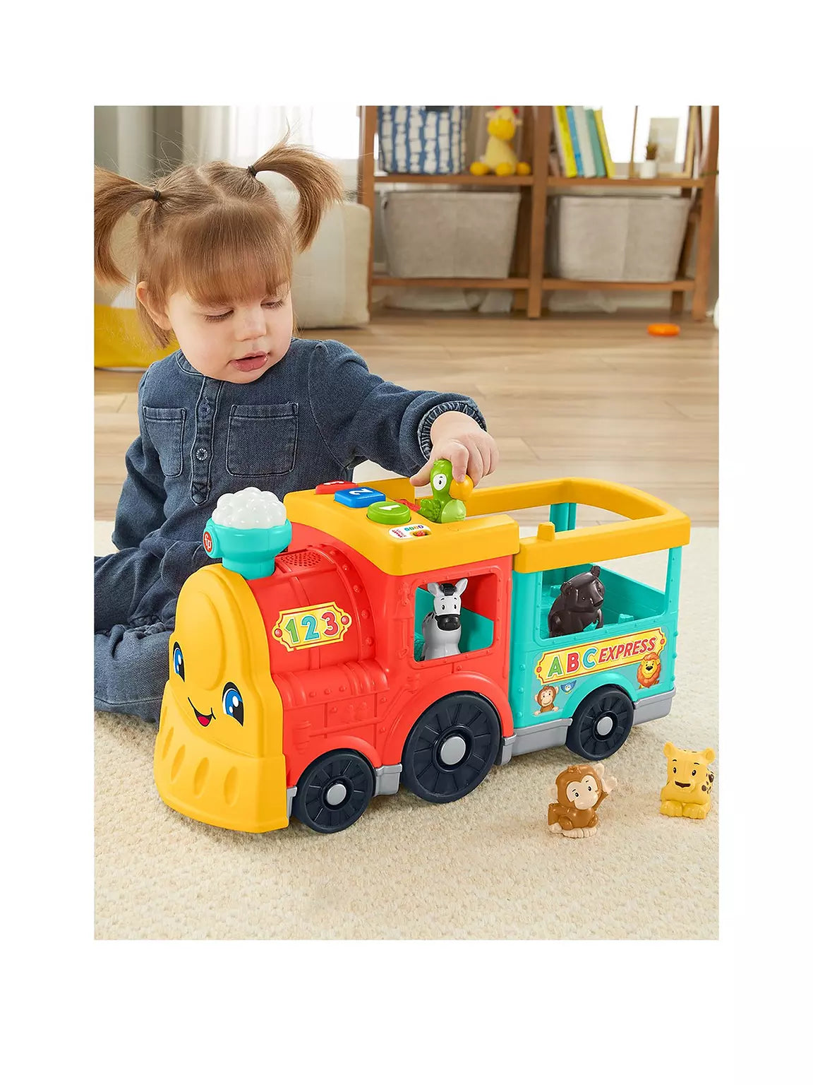 Fisher-Price Little People Big ABC Animal Learning Train