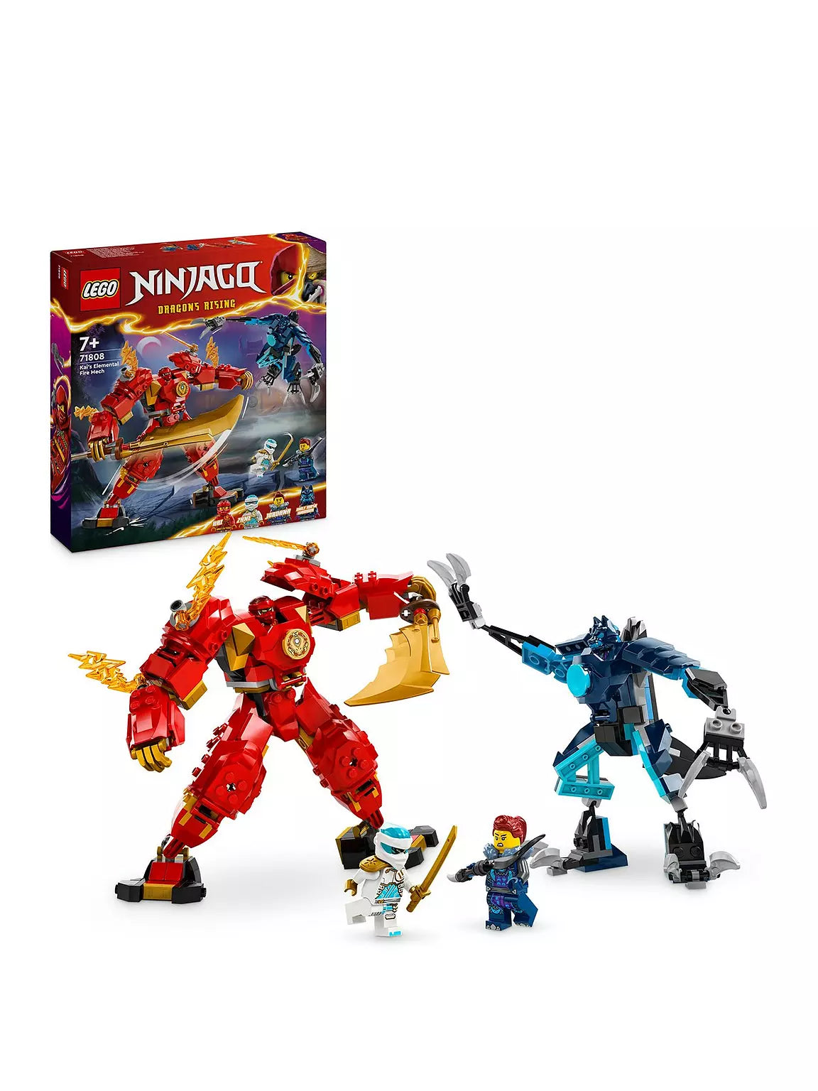 Kai’s Elemental Fire Mech Toy Set 71808