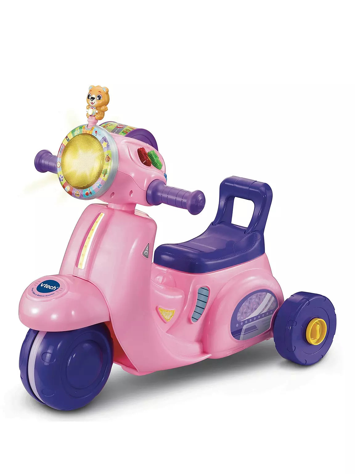 VTech 2-in-1 Ride & Balance Scooter pink