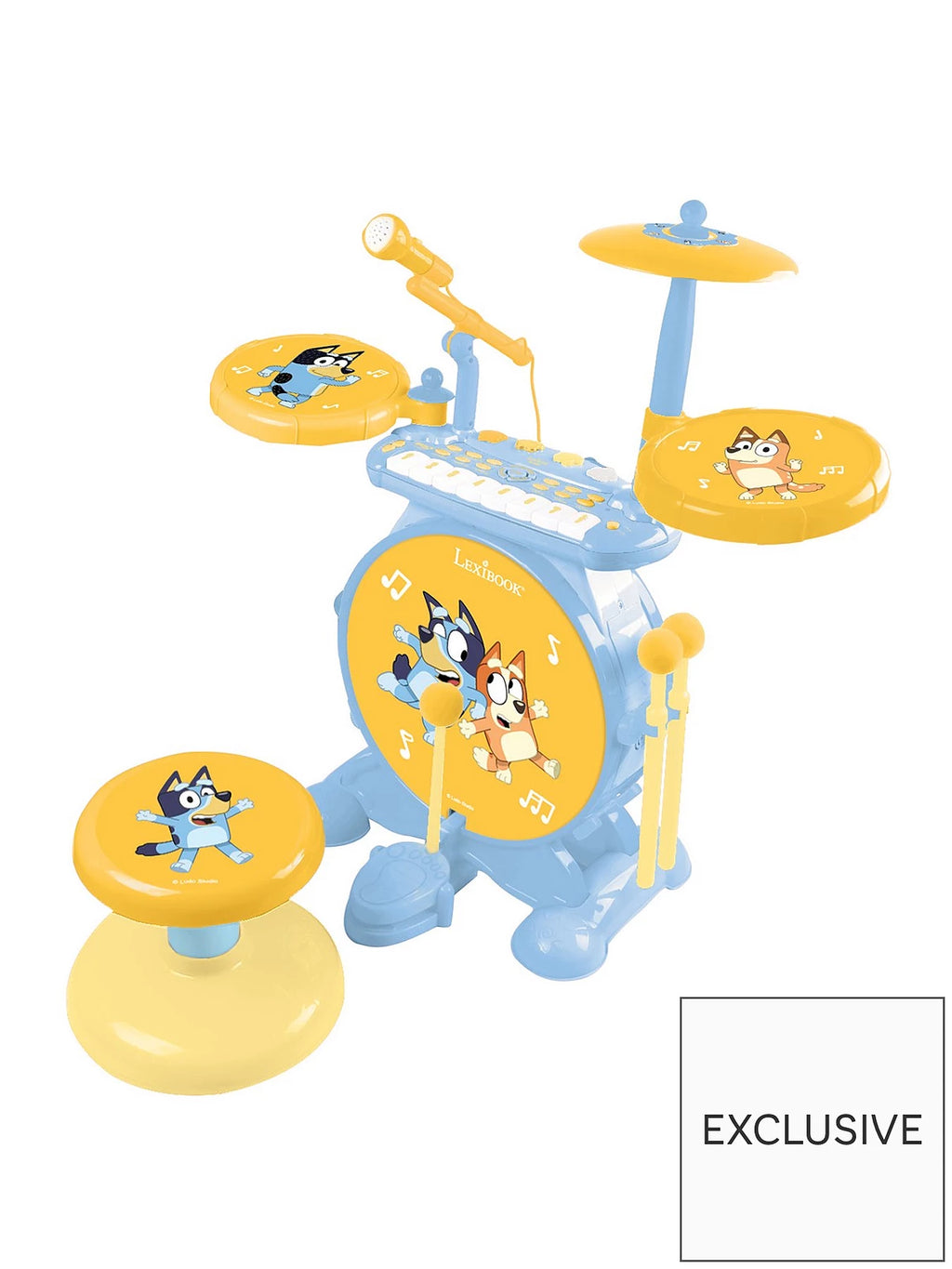 Rock Band Electronic Drum Set with Seat