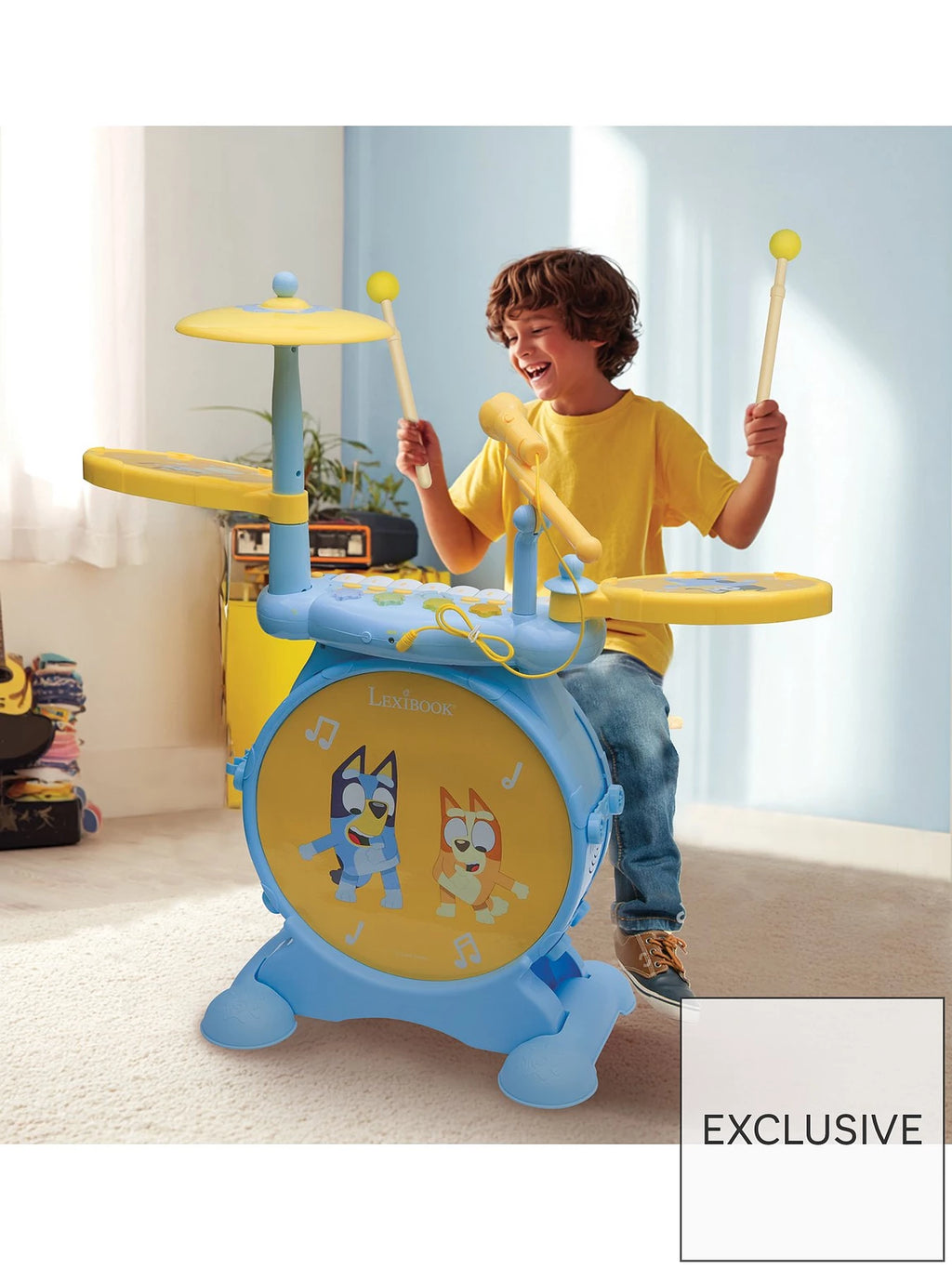 Rock Band Electronic Drum Set with Seat