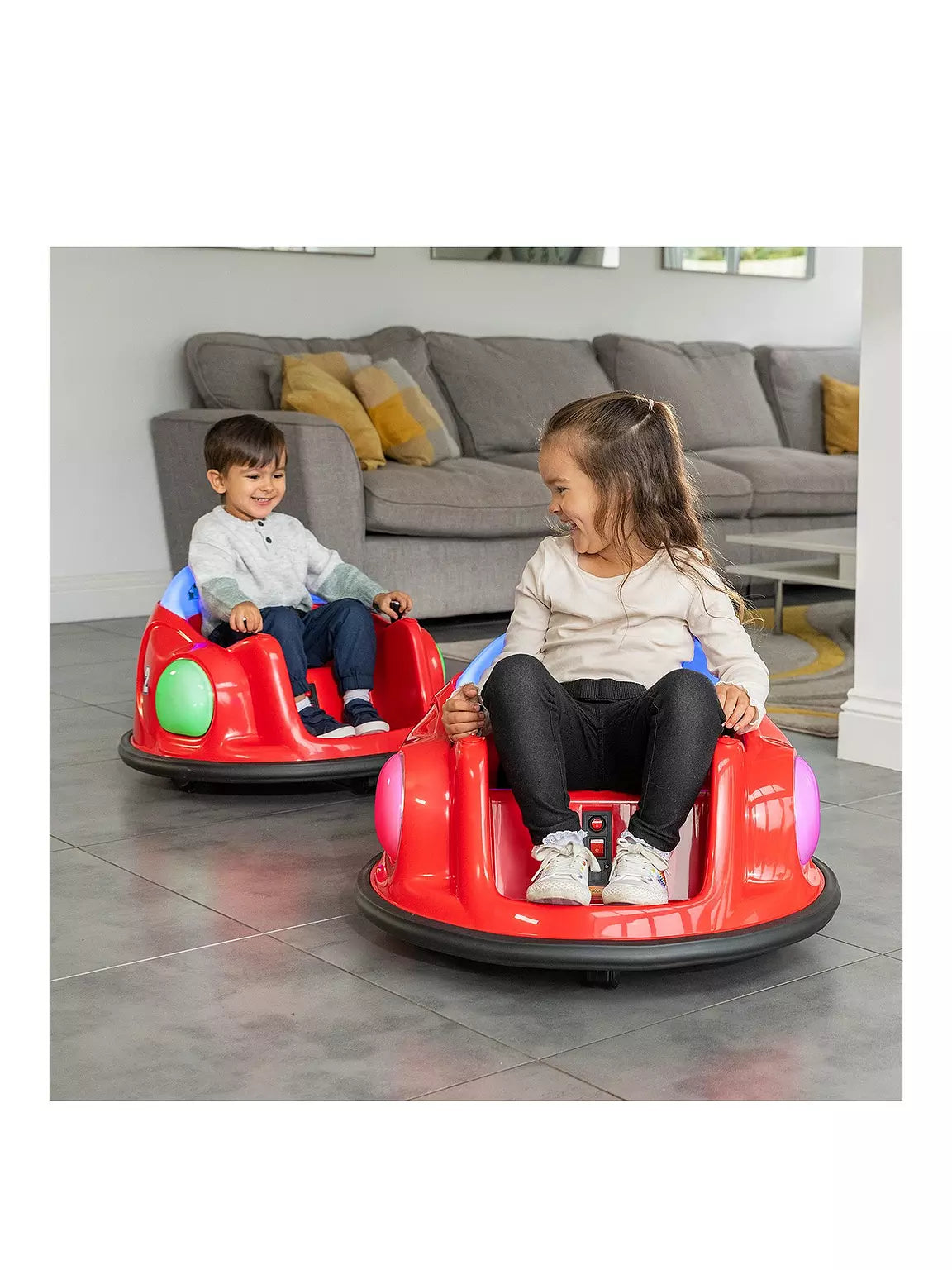 Kids Ride On Electric Bumper Car With 360 Rotation Spin