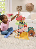 VTech Toot-Toot Drivers Bluey Road Trip Playset - a beautiful interactive toy for young fans of the TV show.