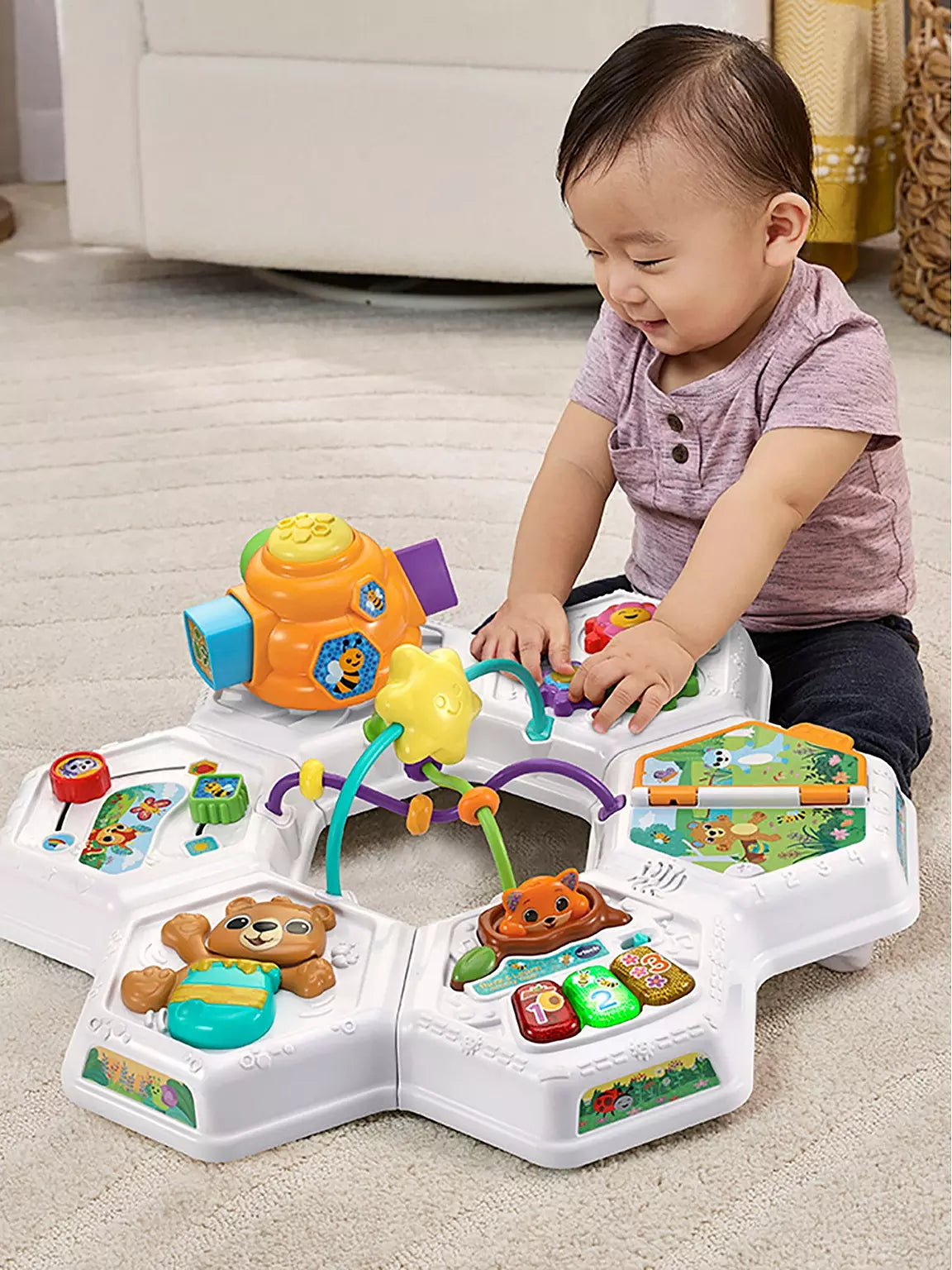 Busy Bee Activity Table Blue