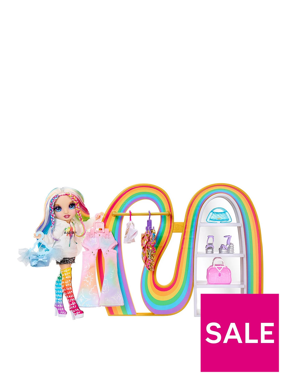 Amaya Doll and Rainbow Closet Playset