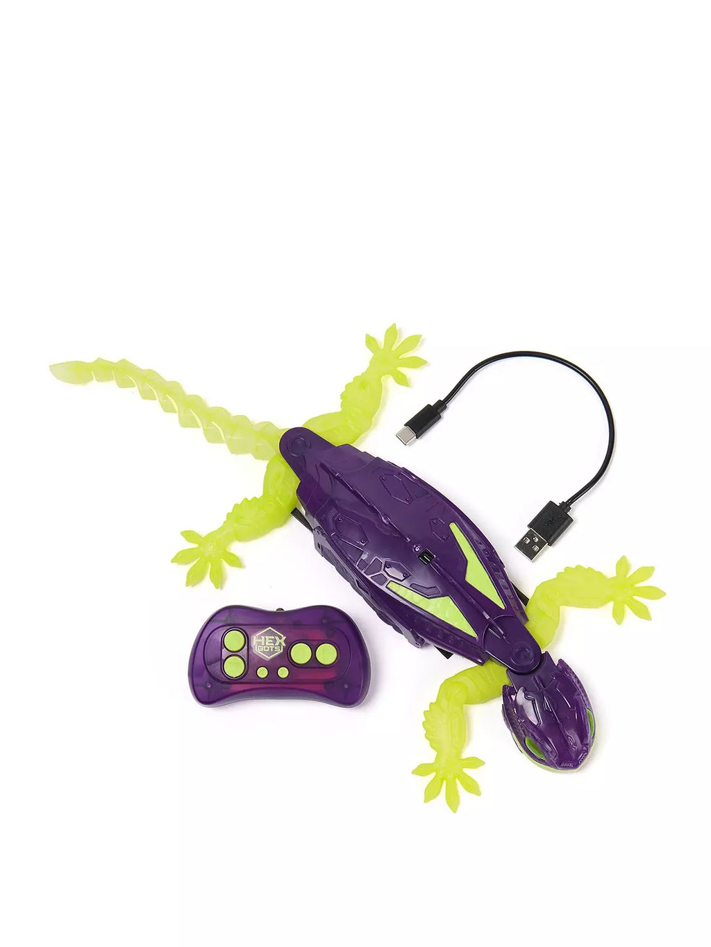 Glow In The Dark Wall Crawler Gecko Remote Control Toy
