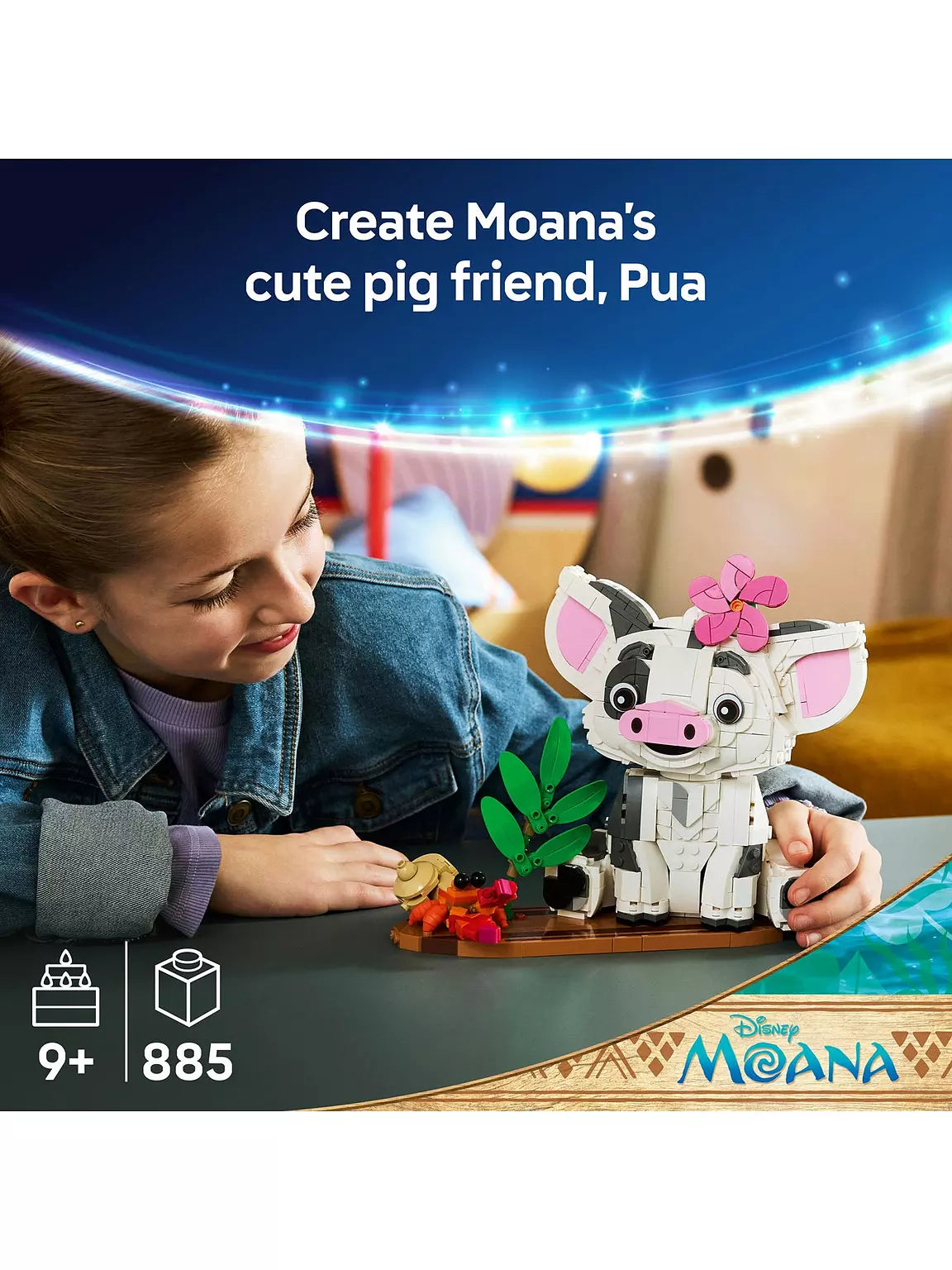Moana Pua - Animal Building Toy