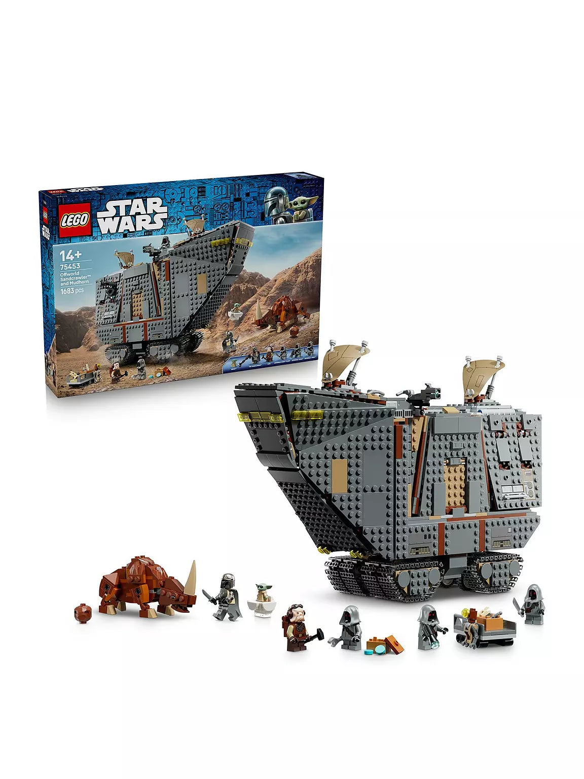 Offworld Sandcrawler and Mudhorn