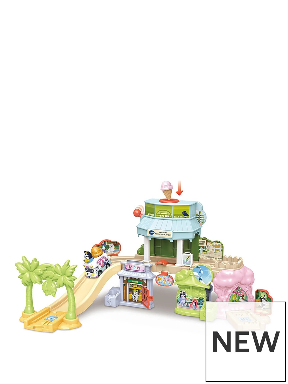 VTech Toot-Toot Drivers Bluey Ice Cream Adventure Play Set