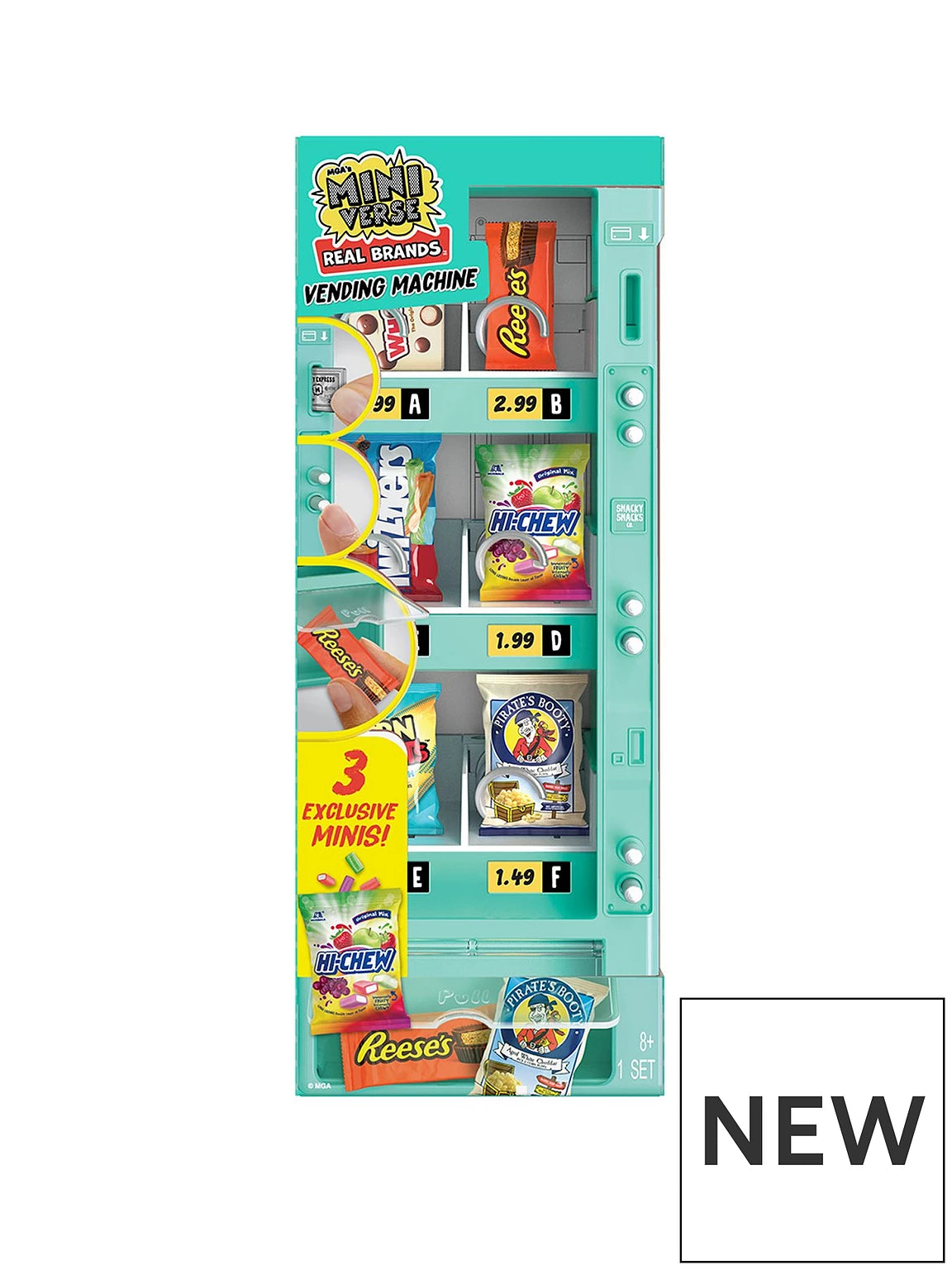 MGA’s Miniverse Real Brands Vending Machine (Teal)