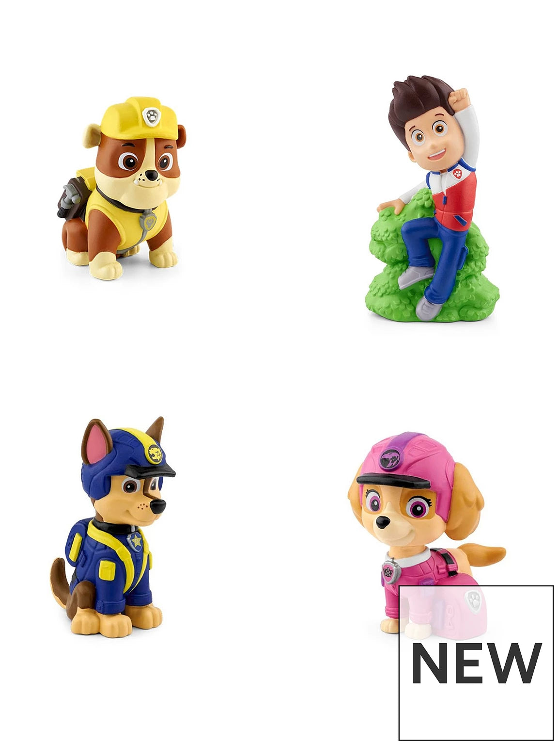 Paw Patrol Character Bundle (Ryder, Chase, Rubble and Skye)